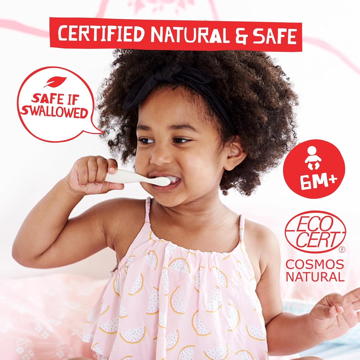 Jack N' Jill Flavour Free Toothpaste for Children 50 g, 50 Grams